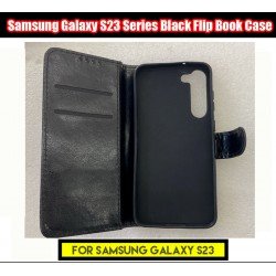 Leather Wallet Flip Book Case For Samsung Galaxy S23 & S23 Plus Slim Fit 